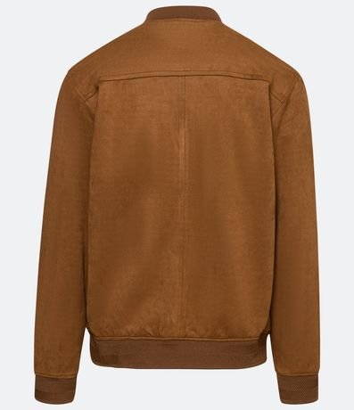 Chaqueta Bomber Lisa con Bolsillo 11