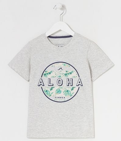 Remera Infantil con Estampado de Aloha - Talle 5 a 14 años 1