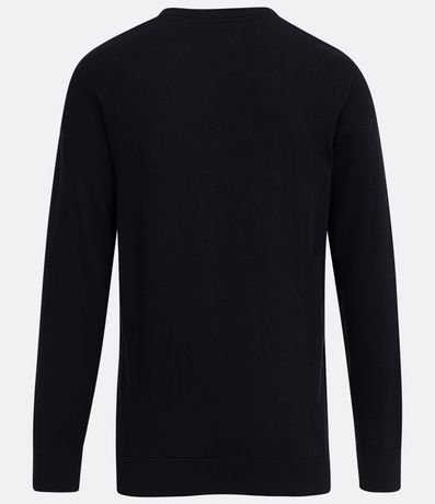 Buzo Sueter de Punto con Lettering "California Republic" y Patrón de Oso 6