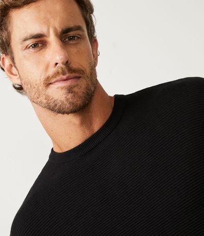 Suéter en Tejido de Punto Maquinetado 4