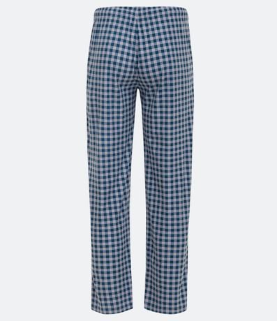 Pantalón de Pijama en Cuadrillé Grid 6