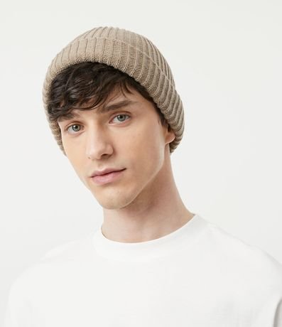 Gorro Básico Acanalado Plegado 7