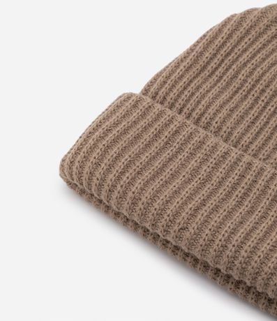Gorro Básico Acanalado Plegado 5