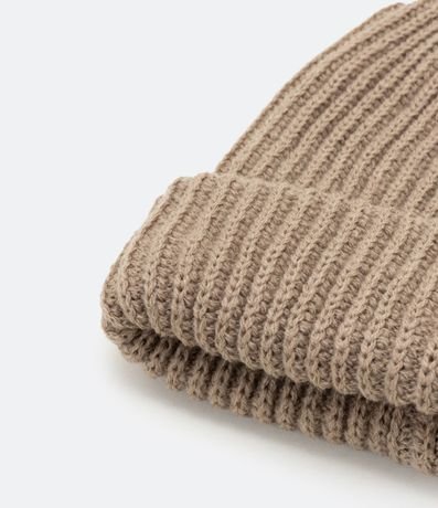 Gorro Básico Acanalado Plegado 3