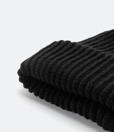 Gorro Básico Acanalado Plegado 3