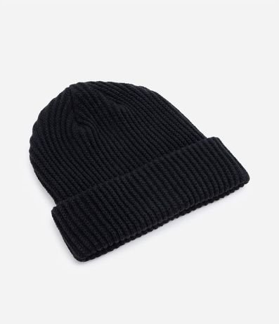 Gorro Básico Acanalado Plegado 3