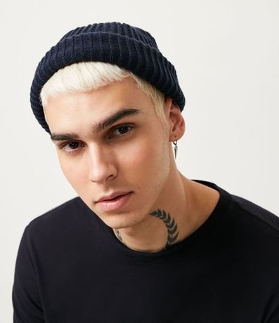 Gorro Básico Acanalado Plegado 3