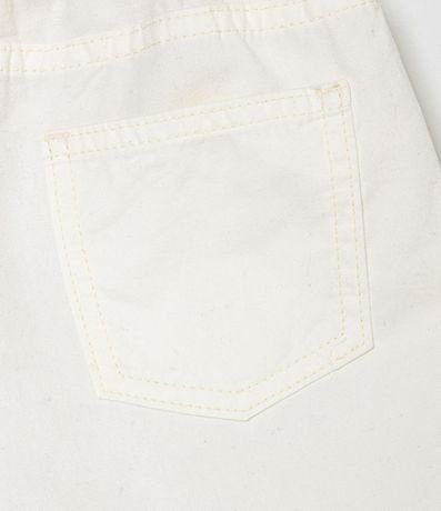 Short Infantil Clochard en Jeans con Cinturón - Talle 5 a 14 años 3