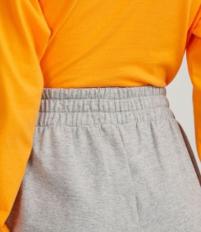 Pantalón Pantalona en Algodón con Rayas Laterales 4