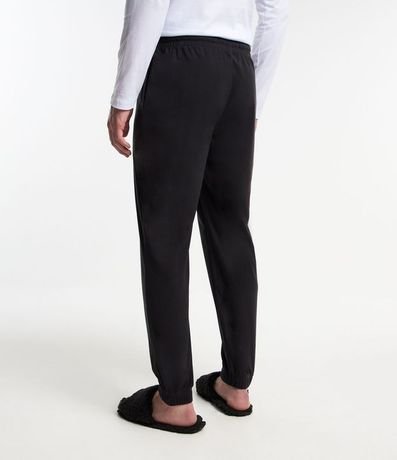 Pantalón de Pijama con Cintura y Barra con Ajuste 3