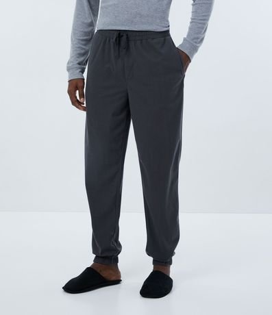 Pantalón de Pijama con Cintura y Barra con Ajuste 2