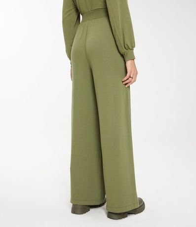 Pantalón Ancho Básico en Algodón Comfy 3