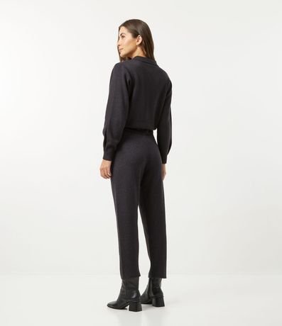 Mono Largo en Viscosa con Bolsillos Delanteros y Cremallera 2