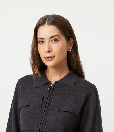 Mono Largo en Viscosa con Bolsillos Delanteros y Cremallera 4