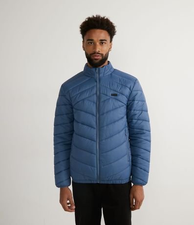 Campera Ultraligera en Poliamida con Textura Enviesada 3