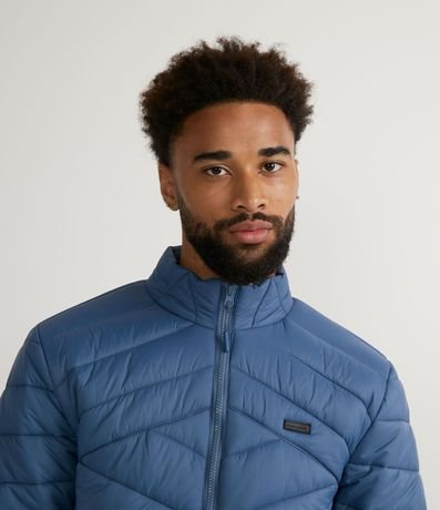 Campera Ultraligera en Poliamida con Textura Enviesada 4