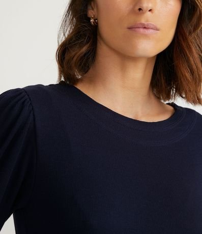 Blusa en Viscosa y Manga 3/4 con Flecos 3