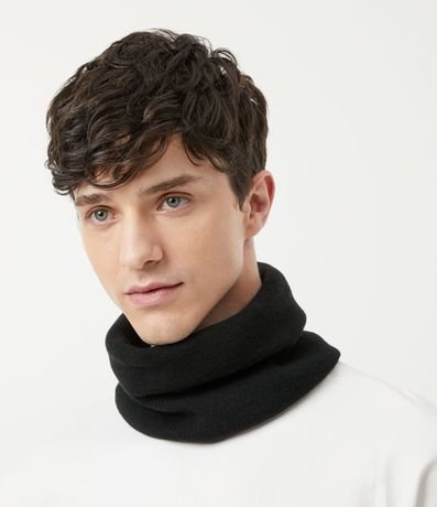 Gorro y Cuello 02 en 1 en Lana Acrílica con Ajuste 5