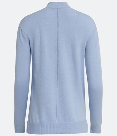 Suetér en Viscosa Cuello Alto con Frizo en Frente 7