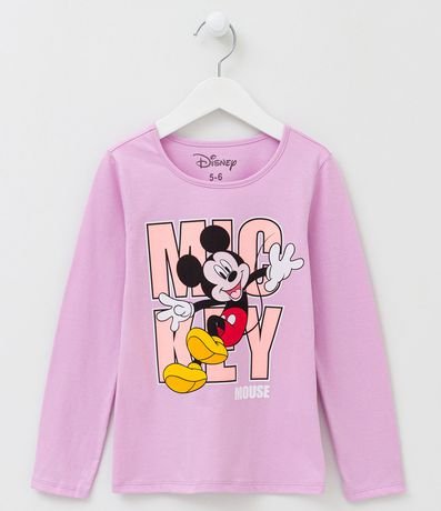 Blusa Infantil con Estampado del Mickey - Tam 5 a 14 años 1