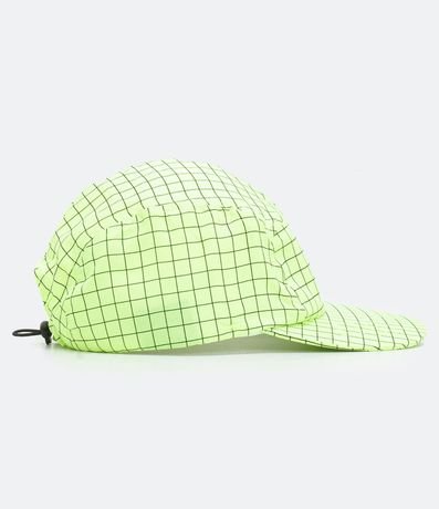 Gorra Ala Recta con Estampado Geométrico 2