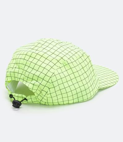 Gorra Ala Recta con Estampado Geométrico 3