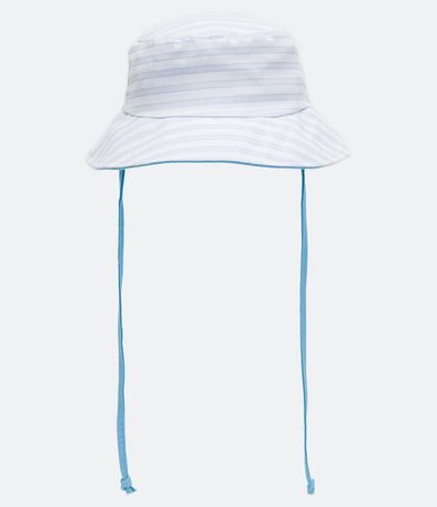 Sombrero Infantil Rayado con Amarre - Talle Ú