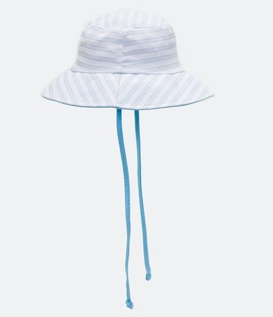 Sombrero Infantil Rayado con Amarre - Talle Ú 2