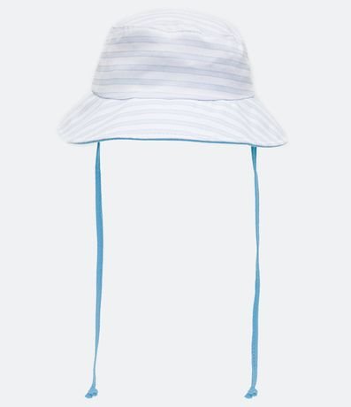 Sombrero Infantil Rayado con Amarre - Talle Ú 3