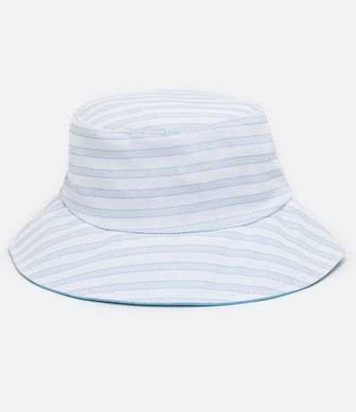 Sombrero Infantil Rayado con Amarre - Talle Ú 4