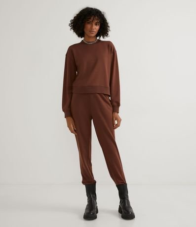 Buzo Cierrado en Algodón sin Estampado Comfy 4