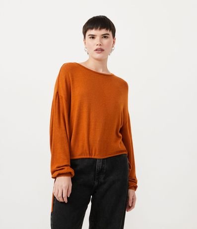 Blusa en Viscosa con Nudo Lateral 1