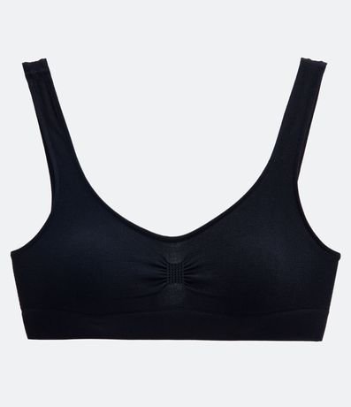 Soutien Alargado Básico en Microfibra sin Copa y sin Costura Trifil 5