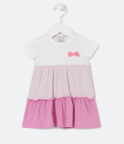 Vestido Marias Infantil con Lazo y Bombacha - Tam 0 a 18 meses 3