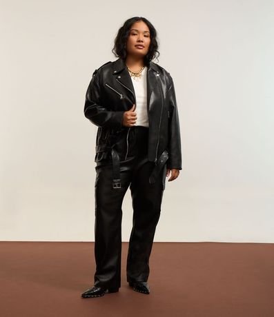 Blusa Básica en Algodón con Cuello V Curve & Plus Size 2