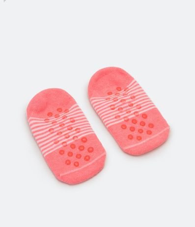 Media Ballet Infantil con Estampado de Conejo y Antideslizante - Talle 19/22 al 31/34 2