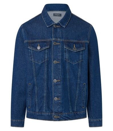 Campera Trucker en Jeans con Bolsillos 8