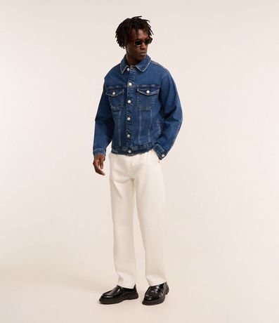 Campera Trucker en Jeans con Bolsillos 3