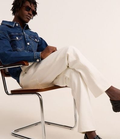 Campera Trucker en Jeans con Bolsillos 4