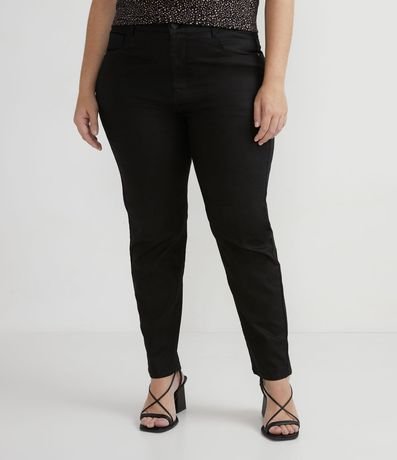 Pantalón Skinny Jeans Resinado Curve & Plus Size 1