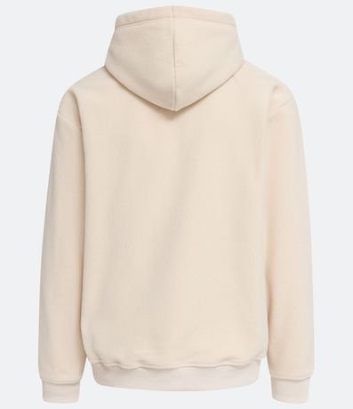 Buzo Cerrado en Fleece con Capucha y Bolsillo Canguro 9