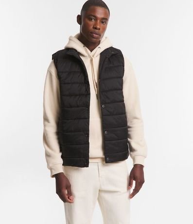 Buzo Cerrado en Fleece con Capucha y Bolsillo Canguro 7