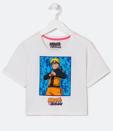 Blusa Cropped Infantil con Estampado de Naruto - Talle 5 a 14 años 1