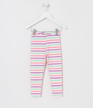 Pantalón Legging Infantil Rayada - Talle 1 a 5 años 1