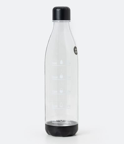 Botella en Plástico con Estampado con Marcador de Tiempo 1