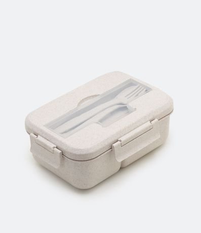 Bote con Cubiertos de Plástico con Tapa Hermética