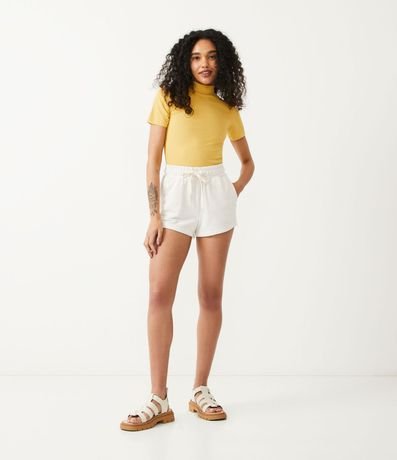 Short Runner en Algodón con Cordón para lazo Comfy