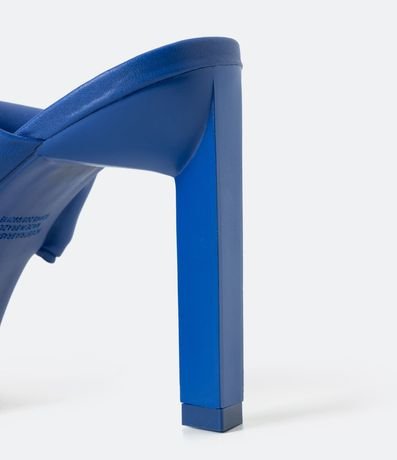 Sandália con Tacón Diferenciado y Tiras Abullonadas 2