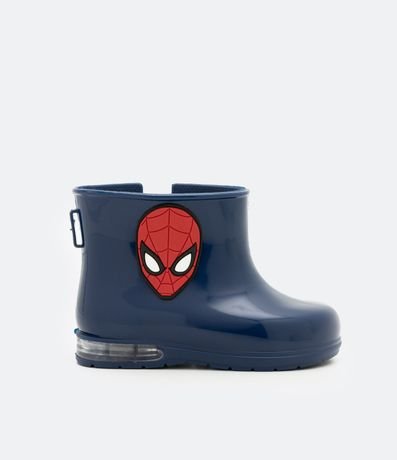 Bota de Lluvia Infantil con Estampado Hombre Araña y Suela Led 1