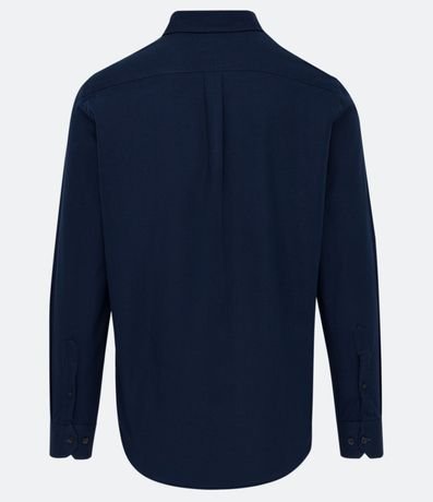 Camisa Slim en Oxford Manga Larga 7